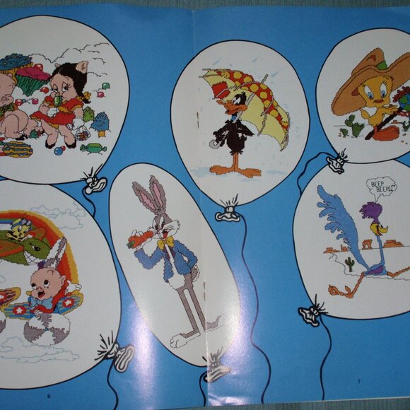 Vintage Bugs Bunny and Friends by Gloria and Pat Cross Stitch Charts Booklet - Picture 5 of 7